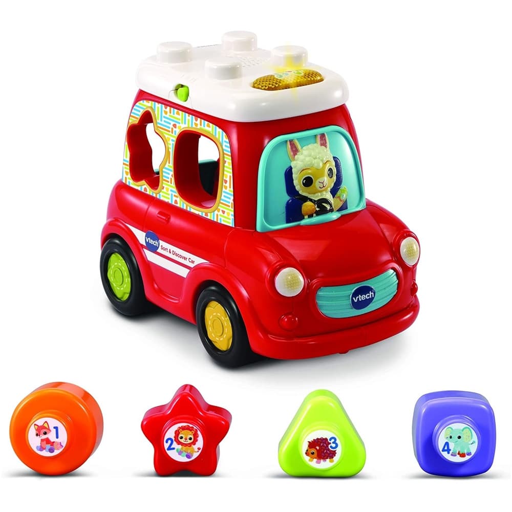 Vtech Sort & Discover Cars - Educational Stacking Toy