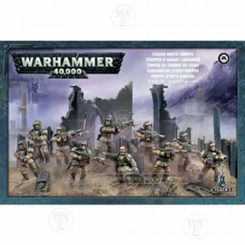 Warhammer 40k Imperial Guard Cadian Shock Troops