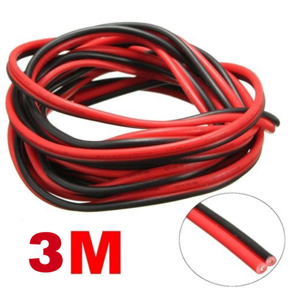 2 Pin Extension Cable Connector Wire Cord For Single LED Strip Light 3528 5050 3m