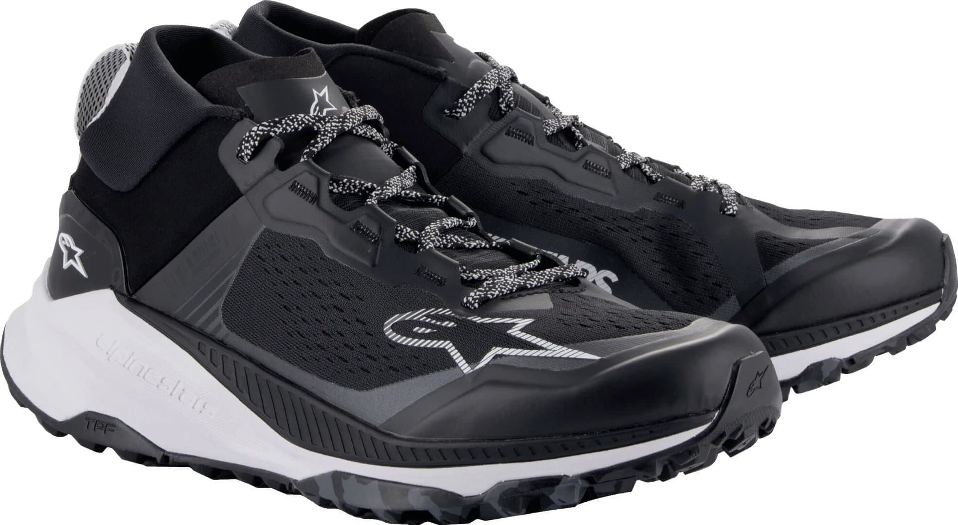 Alpinestars Meta XR V2 Shoes, black-grey-white, Size 48 for Men