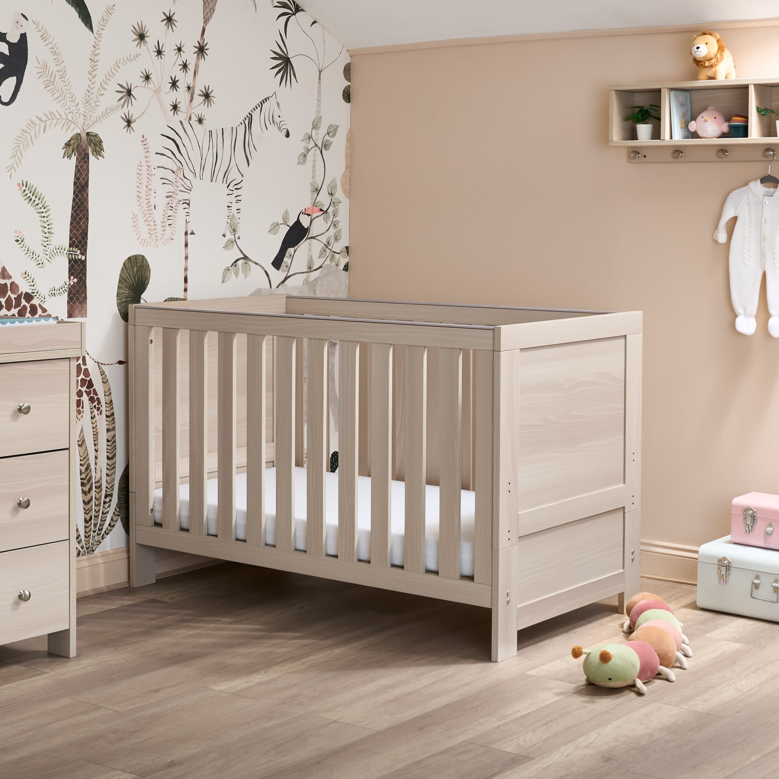 Obaby Nika Cot Bed - Aspen