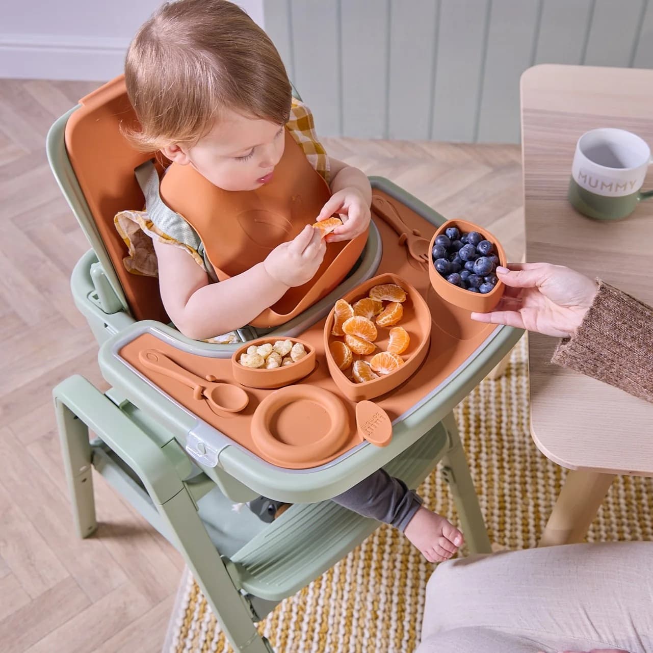Tutti Bambini Nova Maison Highchair Accessory Pack - Ginger